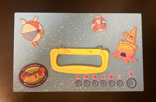 Balde Pochoclero Trolls 3 - Coleccionable - Cinemark Azul Claro (Usado)