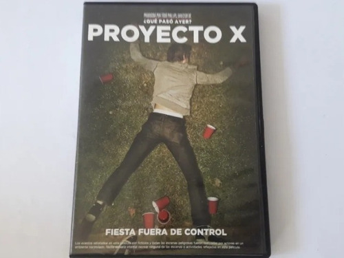 Proyecto X Pelicula Dvd Original (audio Latino)