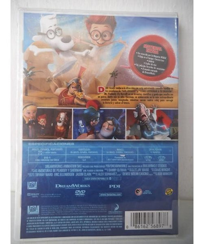 Las Aventuras De Peabody Y Sherman Dvd