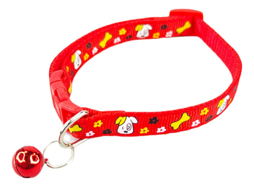 Set Collar Perro O Gato Chico + Colgante Con Luz Led Perro