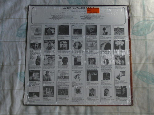 Mario Lanza -- Pure Gold, Rca Stereo Acetato Importado Nuevo