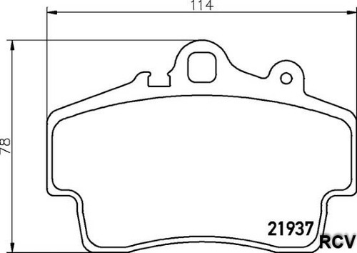 Balatas Disco  Delantera Para Porsche Boxster   2008