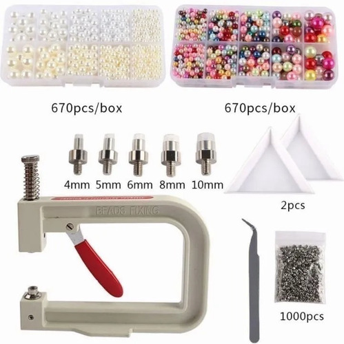 Perlas Máquina Remachadora De Perlas