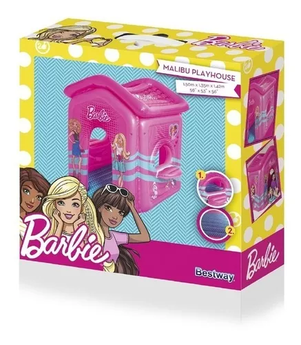 Vendo casinha da Barbie inflável tamanho grande - Artigos infantis