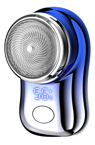 Hx 3 Mini Barbeadores Masculinos, Tamanho Azul Gradiente