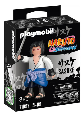 Sasuke Naruto Shippuden Playmobil Juguetes 71097 Febo  