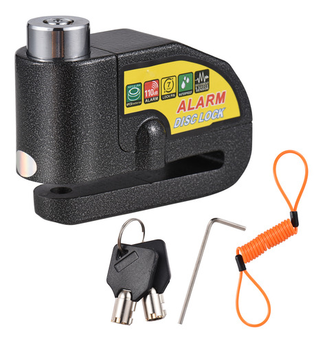Candado Lock Para Moto Y Bicicleta, 2 Unidades, Resistente A