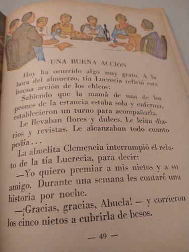 1° Libro Lectura Barquitos - Schultz / Prat Gay ' 56 (Usado)