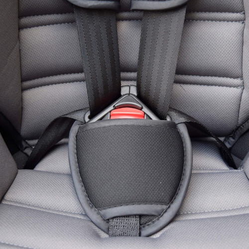 Butaca Booster Elevador Mega Baby Silverstone - Gris de 9-6 Kg