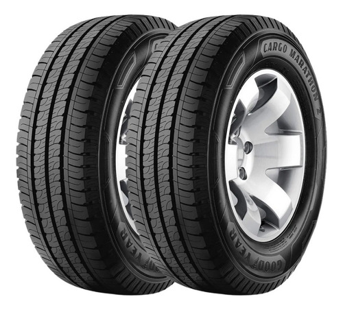 Kit 2 Pneu Citroen Jumper 205/75r16c Cargo Marathon Ii