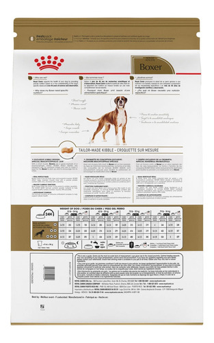 Imagen 2 de 2 de Alimento Royal Canin Breed Health Nutrition Boxer para perro adulto de raza grande sabor mix en bolsa de 12 kg