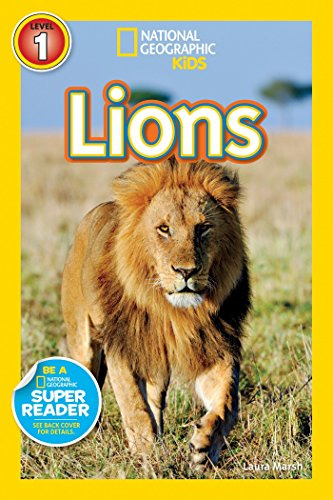 Book : National Geographic Readers Lions - Marsh, Laura