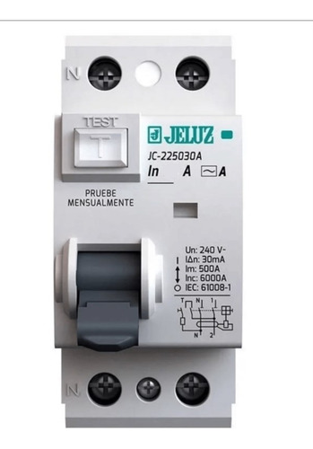 Interruptor Diferencial 4x40a 100ma Jeluz