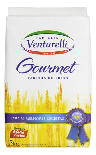 Farinha Famiglia Venturelli Gourmet  de trigo 5 kg