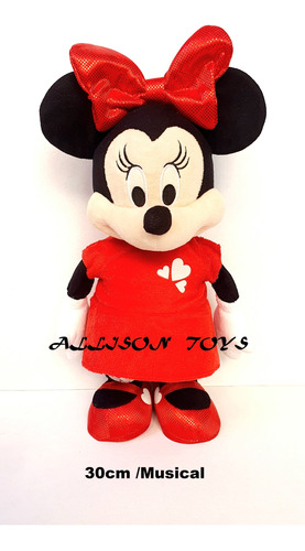 Disney Store Peluche De Minnie Mouse Musical