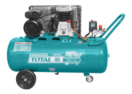 Compresor de aire eléctrico Total Industrial TC1301006 100L 3hp 220V 50Hz/60Hz turquesa