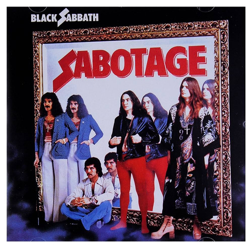 Cd Black Sabbath Sabotage Original Nacional Slipcase Lacrado