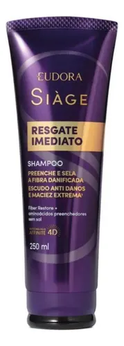 Shampoo Eudora Siàge Resgate Imediato 250ml