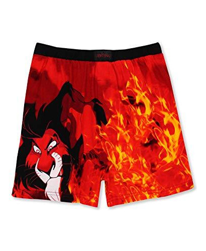 Boxer Talla Medium Para Hombre Disney The Lion King Scar