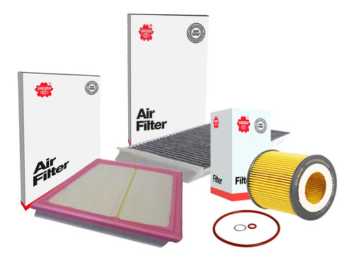 Kit Filtros Aceite Aire Cabina Bmw X1 20i 2.0l L4 2020