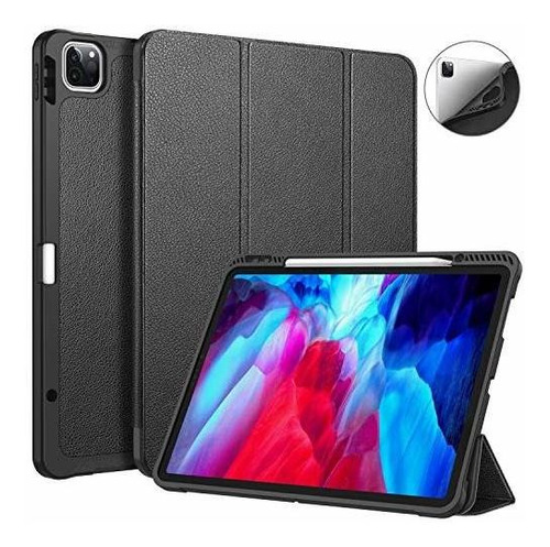 Funda iPad Pro 12.9  4ª Y 3ª 2020/2018 A2229/a2069 Negra