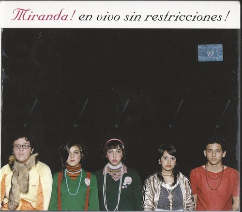 Miranda - En Vivo Sin Restricciones! - Cd Nuevo Losdiscolos