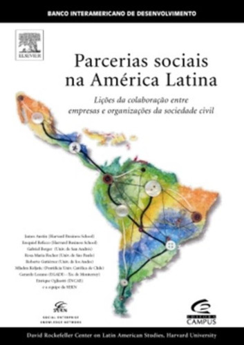 Parcerias Sociais  America Latina: Parcerias Sociais  America Latina, De Austin, James. Editora Campus Tecnico (elsevier), Capa Mole Em Português