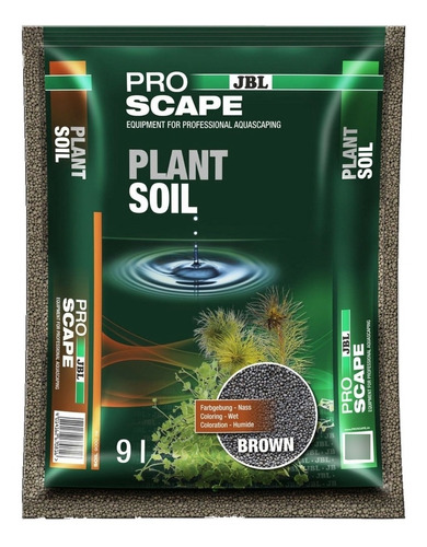 Substrato Fértil Jbl Plant Soil Marrom 9l P Aquário Plantado