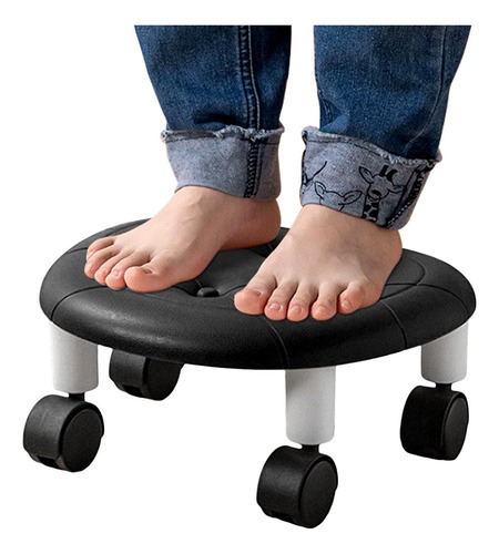 Taburete Con Ruedas Pequeño Taburete Con Ruedas Bajo Taburet