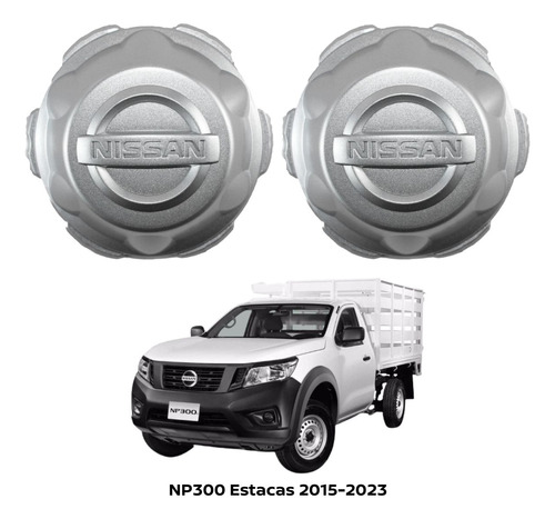 Tapón Rines De Acero 2pz Np300 Estacas 2016 Nissan