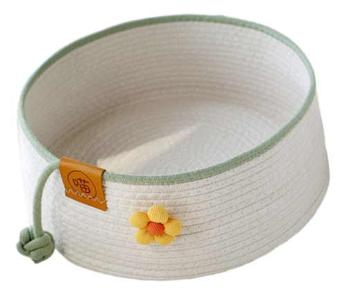 Cernera De Algodón De Gato Cesta Para Dormir 35 Cm X 14 Cm