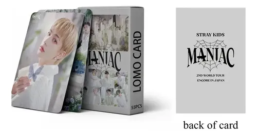 Set 55 Photocards - Stray Kids Maniac Japan Encore | MercadoLivre