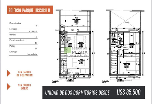 Imagen 14 de 14 de A Estrenar, 2 Dormitorios, Estacionamiento, Patio.