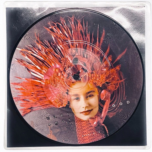 Tori Amos Single God Picture Disc Vinilo Muy Raro