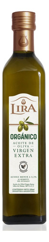 Lira Aceite De Oliva Virgen Extra Organico 500ml X3 Unidades