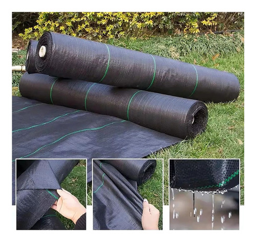 Malla Antimaleza, Cubresuelo (1m De Ancho X 20m De Largo)