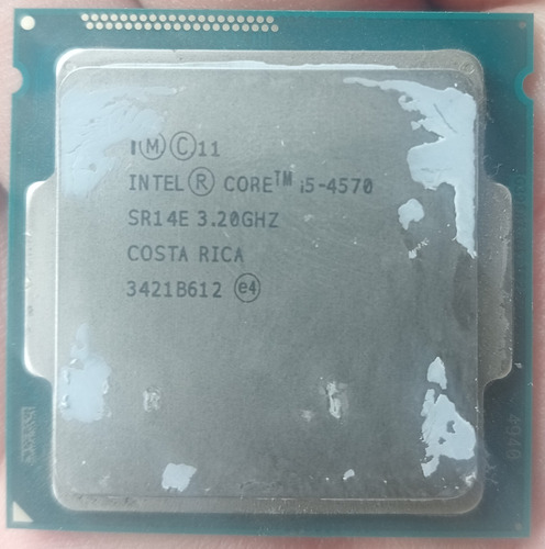 Procesador Intel Core I5-4570. Cuarta Gen. Socket 1150.