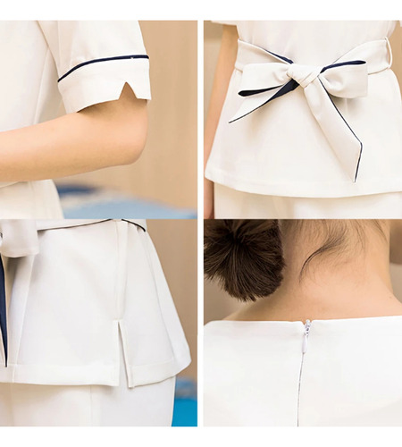 Uniforme De Spa, Conjunto De Exfoliación De Salón Para Mujer