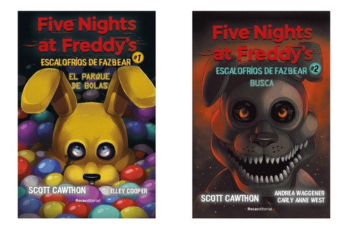 Five Nights At Freddys - Fazbear 1 Y 2 - Roca 2 Libros 