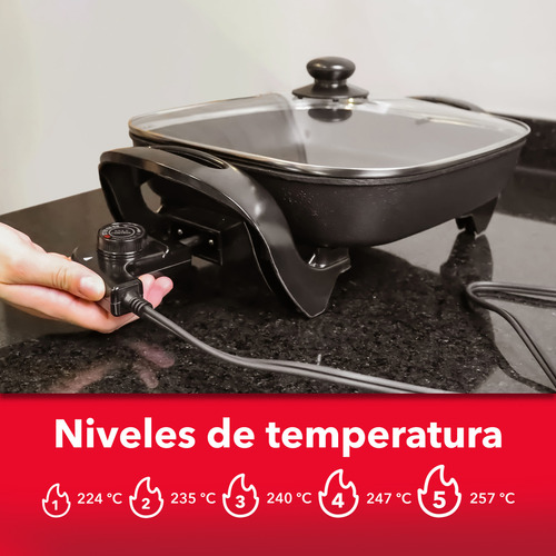 Rca Sartén Eléctrico Con Temperatura Ajustable Rc-3030c