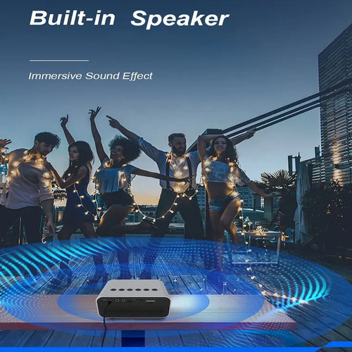 Mini Proyector Portátil Full Hd Smart Android 4k Tv Portátil