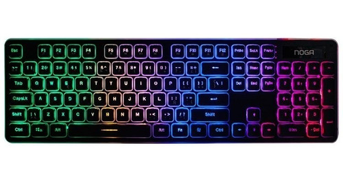 Teclado Gamer Retroiluminado Led Noga Nkb560 Resistente Agua