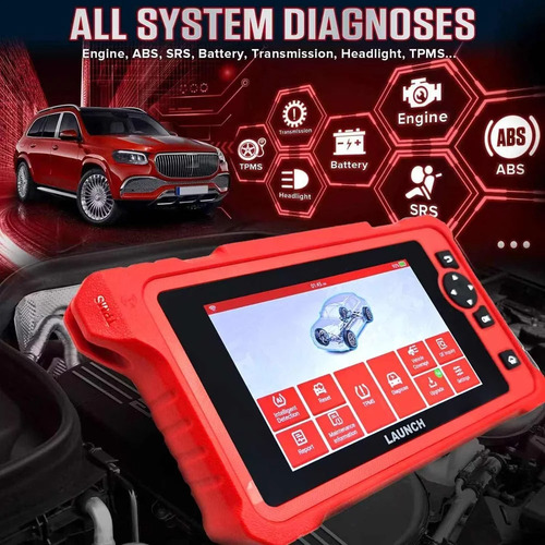 Escaner Automotriz Launch Tpms Crt7011x + 4 Sensores +26 Fun