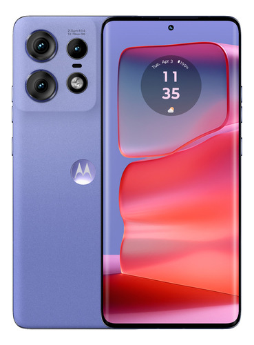 Smartphone Motorola Edge 50 Pro 5G 256GB 24GB Ram Boost 50MP Ultra-Pixel AI Camera IP68 NFC - Lilac