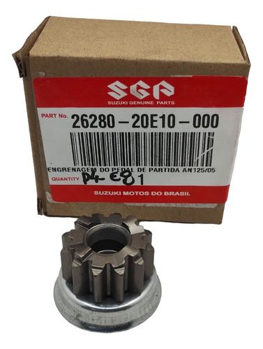 Engrenagem Pedal Partida Burgman125 Suzuki 26280-20e10