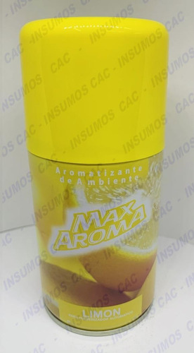 Aromatizador Max Aroma 270ml Limon
