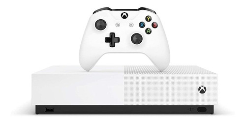 Microsoft Xbox One S 1TB All-Digital Edition cor  branco