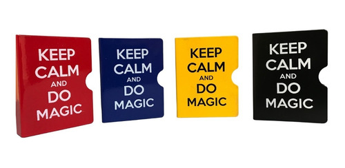 Protector Para Estuche De Naipes (keep Calm And Do Magic)