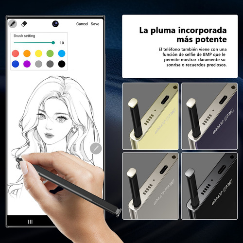 Celular Android Mini 4g S24 Ultra 6.6 Pulgadas Ram3gb Y Rom64gb