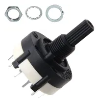 Comprar Kit 5 Chave Seletora Rotativa 4 Posições 3 Polos 
